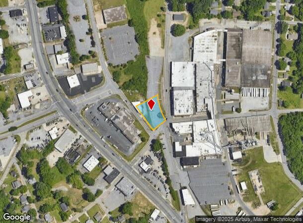  813 S Hamilton St, High Point, NC Parcel Map