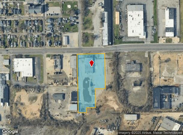  1120 W Sample St, South Bend, IN Parcel Map