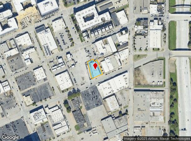 601 E 4Th St, Tulsa, OK Parcel Map