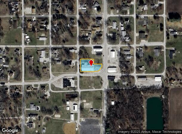 101 N Main St, New Douglas, IL Parcel Map