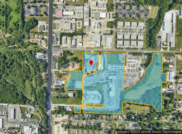 620 Creek Ave, Springdale, AR Parcel Map