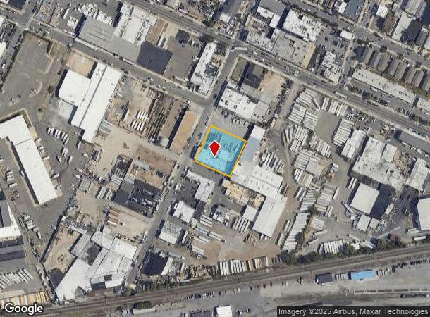 384 Adams St, Newark, NJ Parcel Map