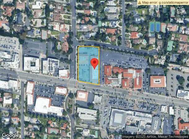  17257 Ventura Blvd, Encino, CA Parcel Map