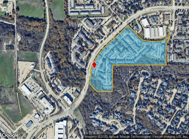 7549 Stonebrook Pky, Frisco, TX Parcel Map