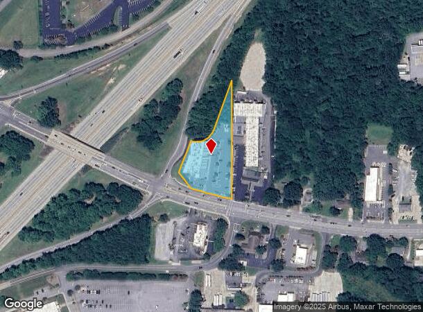  1300 Jake Alexander Blvd S, Salisbury, NC Parcel Map