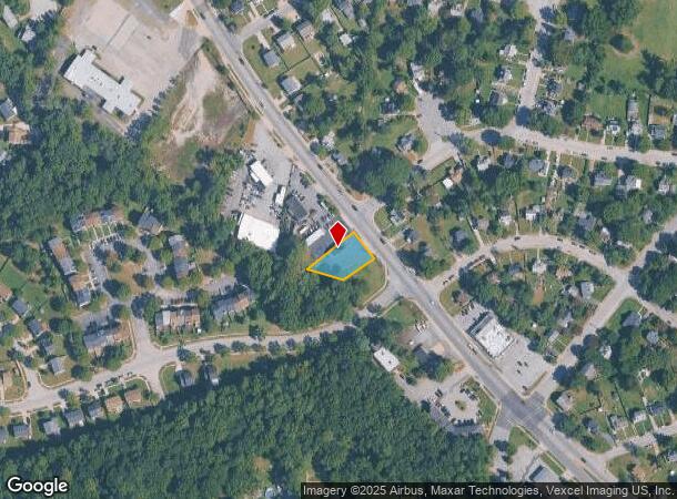 6703 Suitland Rd, Morningside, MD Parcel Map
