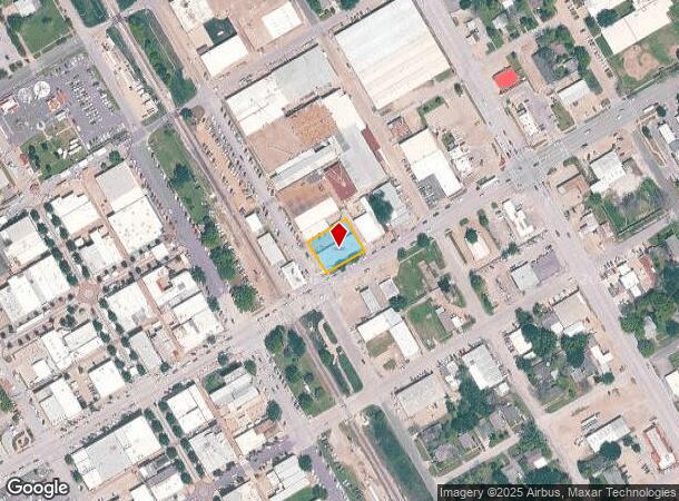 100 Ne Main St, Ennis, TX Parcel Map