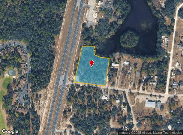 Commercial Way, Weeki Wachee, FL Parcel Map