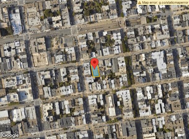  1469 Pacific Ave, San Francisco, CA Parcel Map