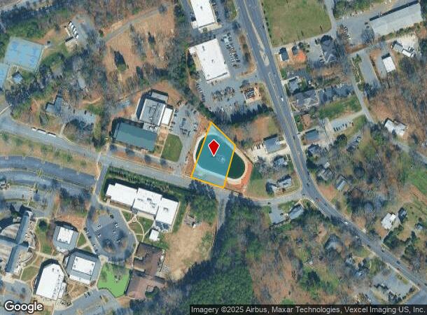  128 Covenant Church Ln, Matthews, NC Parcel Map