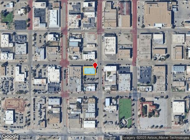  1702 Buddy Holly Ave, Lubbock, TX Parcel Map
