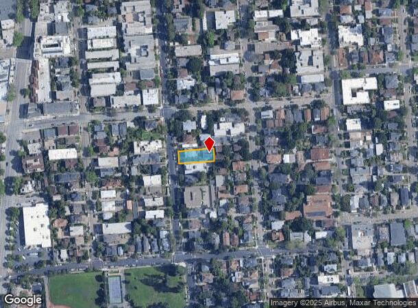 2613 Hillegass Ave, Berkeley, CA Parcel Map