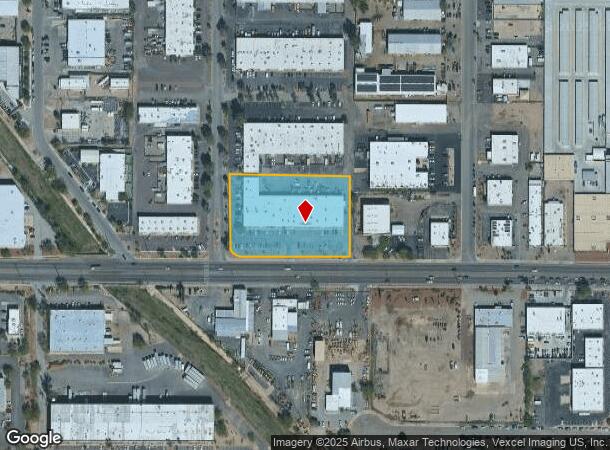  1802 W Grant Rd, Tucson, AZ Parcel Map
