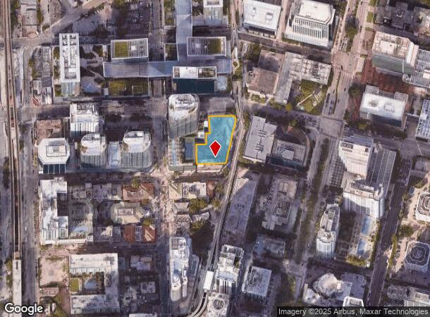  830 Brickell Plz, Miami, FL Parcel Map