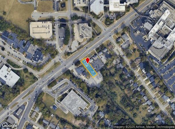 1618 Harrodsburg Rd, Lexington, KY Parcel Map