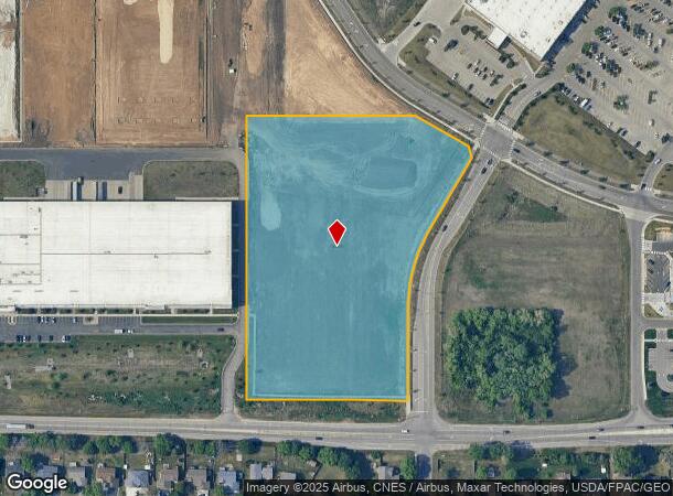 9351 Colorado Ave N, Brooklyn Park, MN Parcel Map