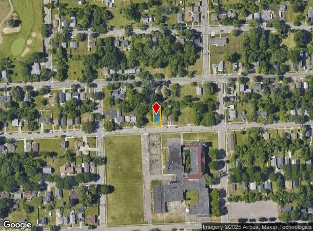 554 Luther Ave, Pontiac, MI Parcel Map