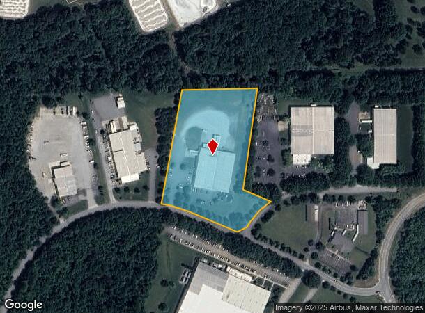  408 Long Meadow Dr, Salisbury, NC Parcel Map