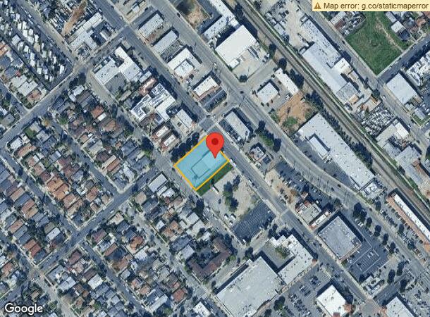  1334 San Fernando Rd, San Fernando, CA Parcel Map