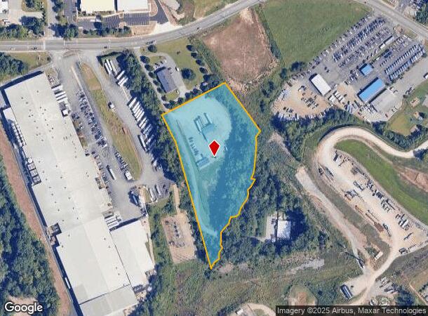 2016 Sand Hill Road Ext, Candler, NC Parcel Map