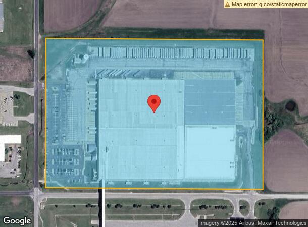  1529 N Davis Ave, Ottawa, KS Parcel Map