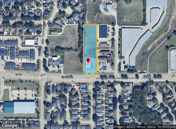  1013 E Main St, Allen, TX Parcel Map