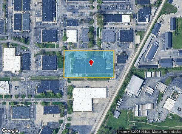 8000 Castleway Dr, Indianapolis, IN Parcel Map