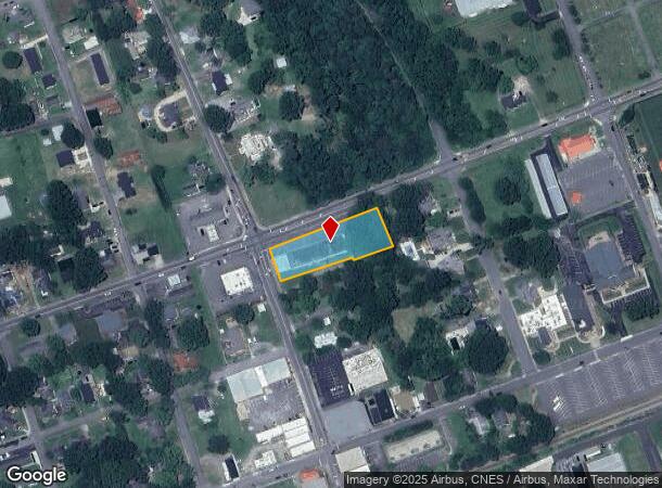  100 E Church St, Cherryville, NC Parcel Map