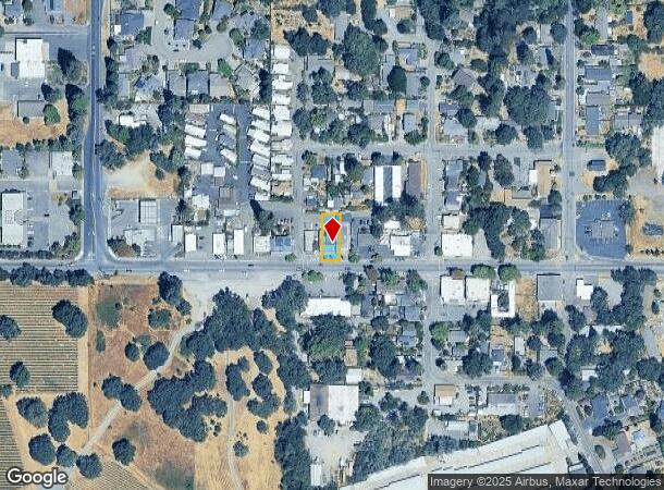  6661 Front St, Forestville, CA Parcel Map