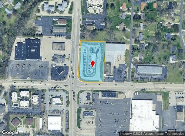 4926 N University St, Peoria, IL Parcel Map