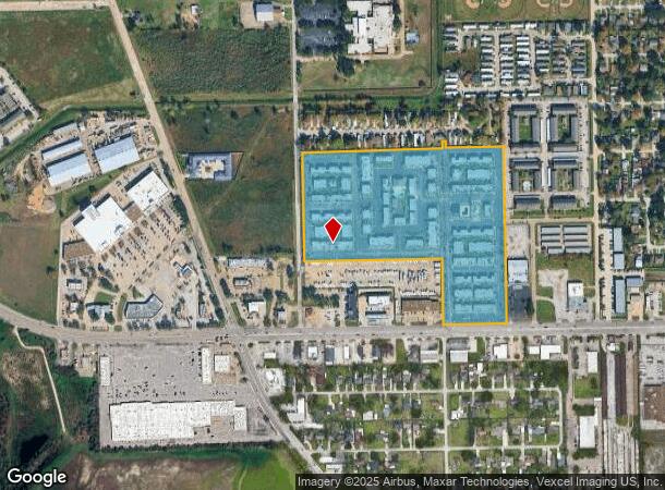 7201 Spencer Hwy, Deer Park, TX Parcel Map