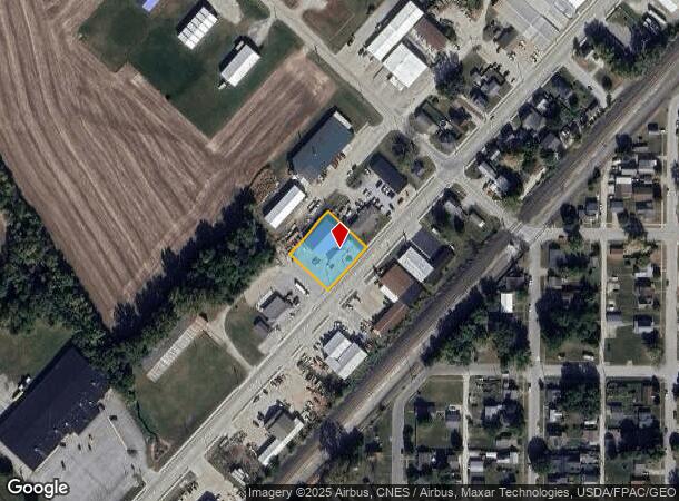 1109 Grandview Ave, Muscatine, IA Parcel Map