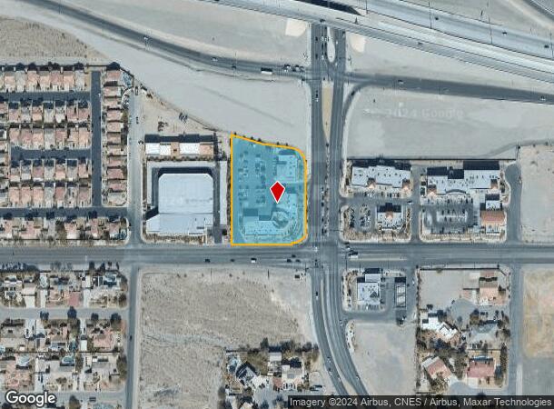  6401 N Durango Dr, Las Vegas, NV Parcel Map