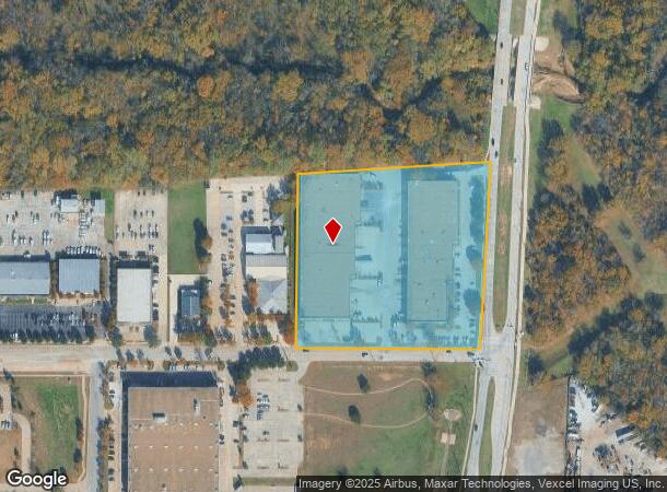 3917 Morse St, Denton, TX Parcel Map