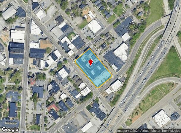  101 E 5Th Ave, Knoxville, TN Parcel Map