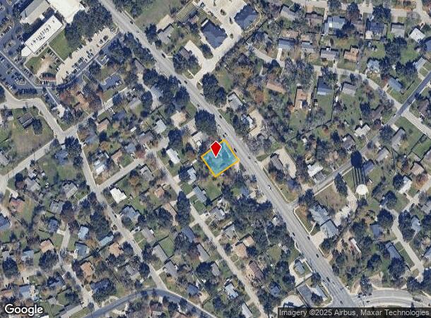  1616 Williams Dr, Georgetown, TX Parcel Map