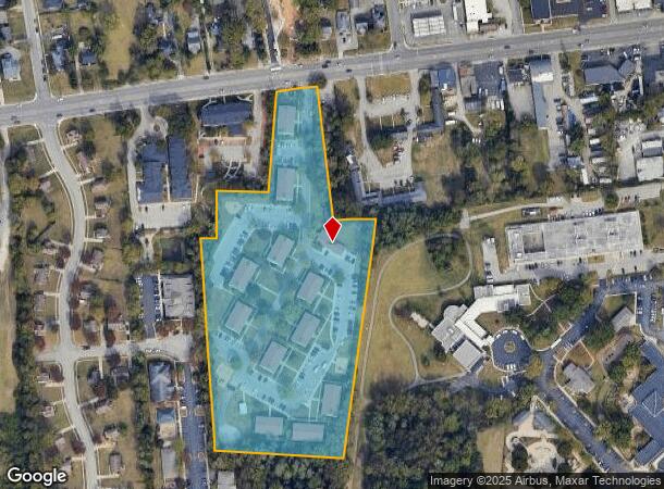  1510 Versailles Rd, Lexington, KY Parcel Map