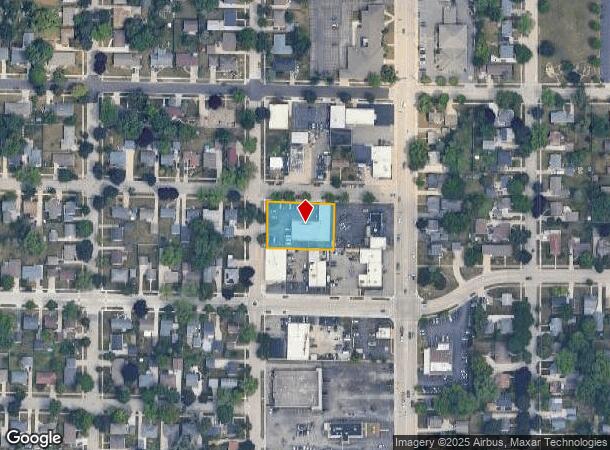  719 W Frances St, Appleton, WI Parcel Map