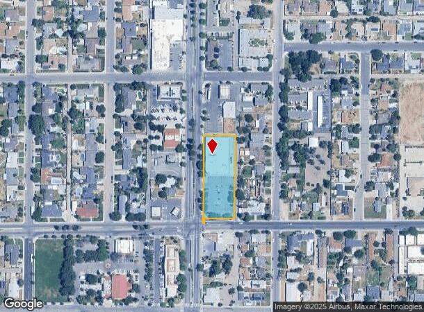492 S Madera Ave, Kerman, CA Parcel Map