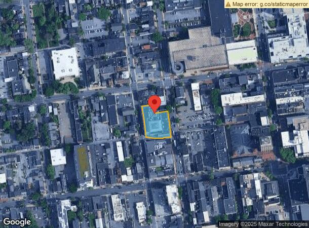  42 N Prince St, Millersville, PA Parcel Map