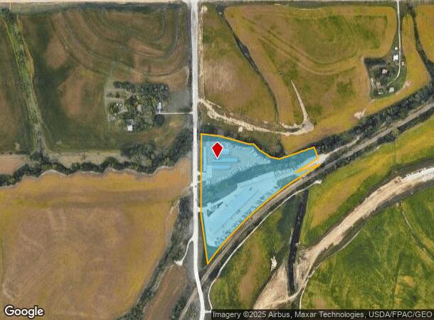 8787 S 192Nd St, Omaha, NE Parcel Map