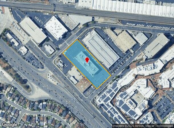  2040 Camfield Ave, Commerce, CA Parcel Map