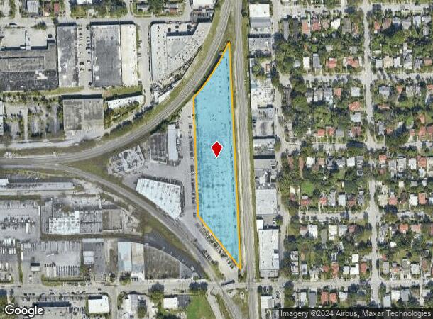  7205 Ne 4Th Ave, Miami, FL Parcel Map