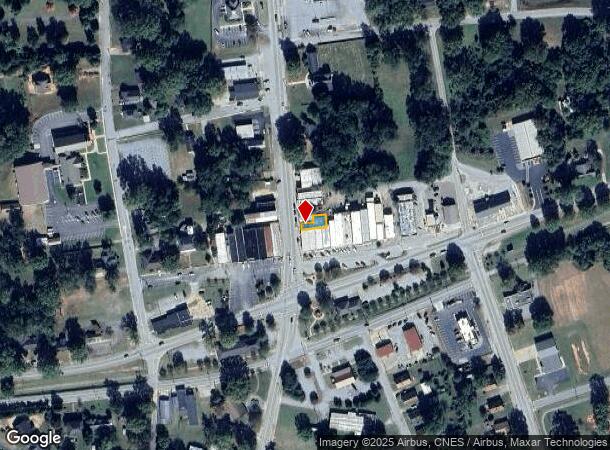 102 N Cambridge St, Ninety Six, SC Parcel Map
