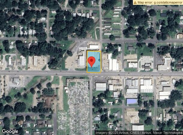  1200 W Laurel Ave, Eunice, LA Parcel Map