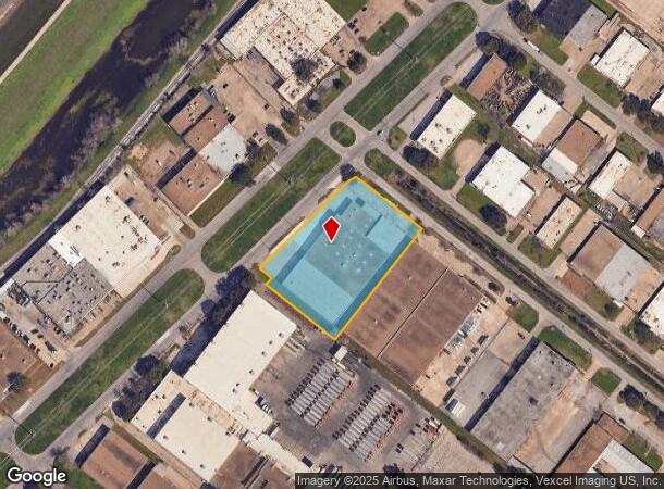  750 Regal Row, Dallas, TX Parcel Map