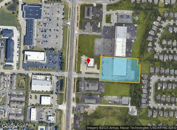  5498 N Hamilton Rd, Columbus, OH Parcel Map
