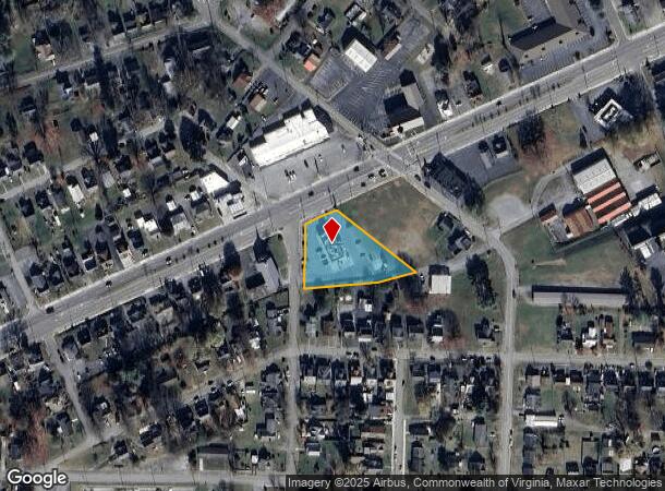 1860 Euclid Ave, Bristol, VA Parcel Map