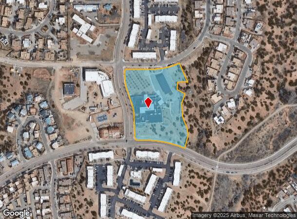  6599 Jaguar Dr, Santa Fe, NM Parcel Map