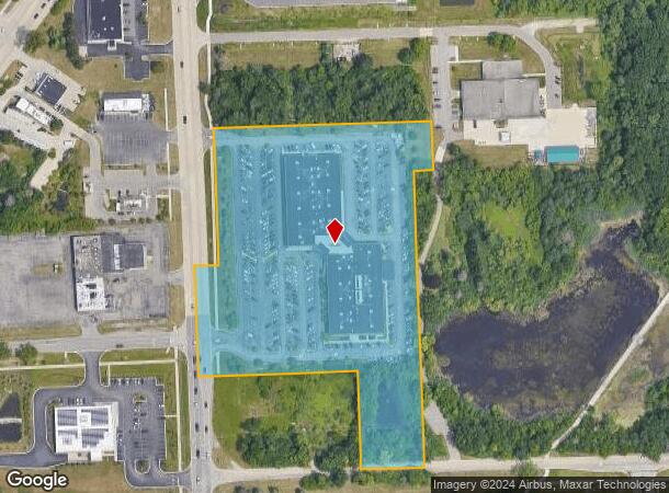  2300 Haggerty Rd, West Bloomfield, MI Parcel Map